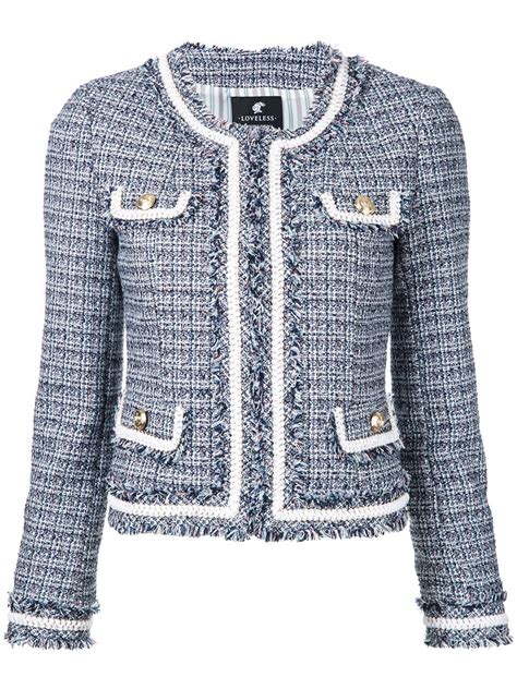 chanel tweed jacket shop online